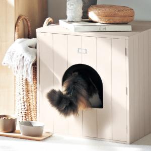 猫トイレカバー 猫トイレ収納 ペットトイレカバ...の詳細画像4