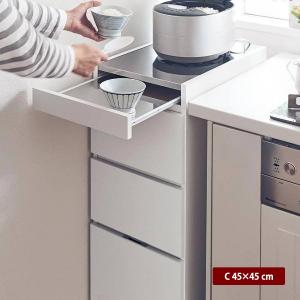 ベルメゾン（BELLE MAISON） 隙間収納 キッチンラック キッチン 収納