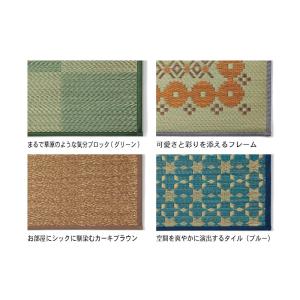 い草ラグ ラグ ラグマット 夏用 夏用ラグ い...の詳細画像4
