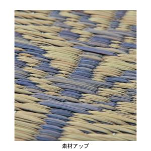 ラグ カーペット ラグマット 夏用ラグ い草ラ...の詳細画像3