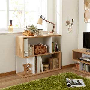 本棚 大容量 伸縮ラック 幅60〜110cm 奥行き30cm 高90cm A4紙入れる