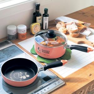 Disney（ディズニー） 取っ手が外れる鍋＆フライパン2点セット くまの