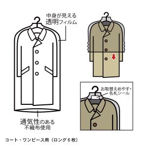 防虫剤を不織布に練り込んだ衣類カバーセット ス...の詳細画像5