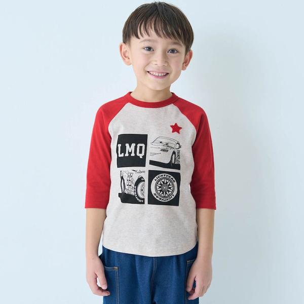 Disney ディズニー 名札ココ７分袖Ｔシャツ Tシャツ 7分袖 カットソー ロンT キッズ 子供...