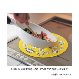 焼け焦げ防止カバー IH コンロ キッチン 汚...の詳細画像1
