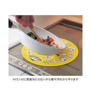 IH用焼け焦げ防止カバーフルーツ 2枚セット ...の詳細画像2