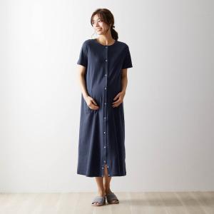 マタニティ パジャマ 授乳パジャマ ワンピース...の詳細画像1