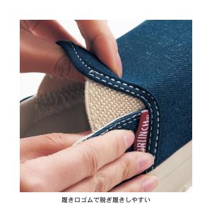 スリッポン スニーカー レディース シューズ ...の詳細画像2