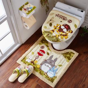 センコー となりのトトロ トイレ 2点セット トイレマット 普通 洗浄
