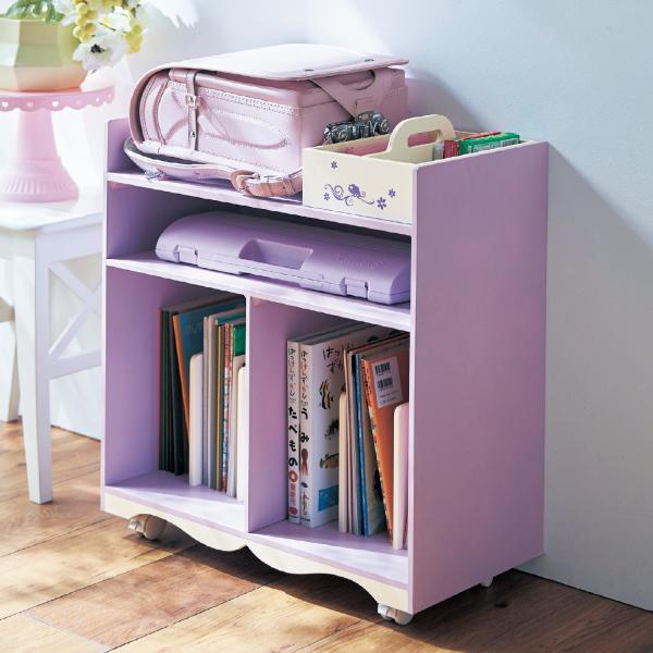 ディズニー ダイニング学習にぴったり！サッと隠せるランドセル収納ワゴン 選べるキャラクター  アリエ...