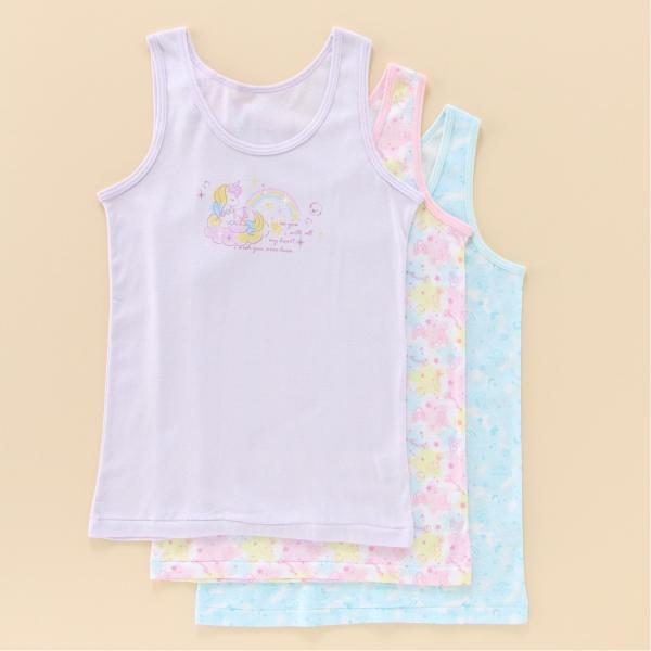 肌着 インナー キッズ 女の子 子供 タンクトップ キッズインナー ガールズ キッズ肌着 綿素材 ガ...