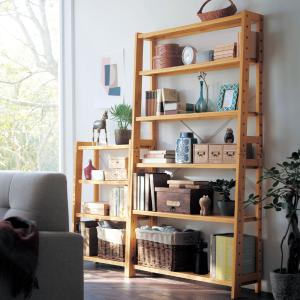 オークス（AUX） マガジンラック スリム おしゃれ ブックタワー ハイ