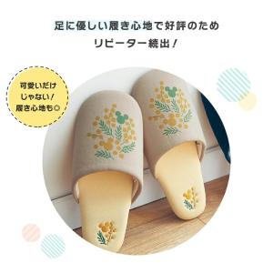 スリッパ ルームシューズ 室内 ソフトスリッパ...の詳細画像1