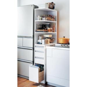 キッチンラック 収納 棚 キッチン 隙間 すき間 オープン スペース