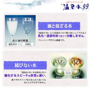水 温泉水 ペットボトル 温泉水99 軟水 天...の詳細画像2
