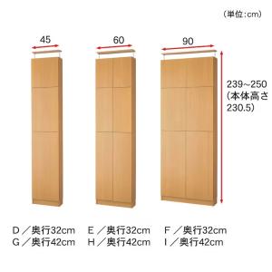 キャビネット リビング収納 壁面 壁面収納 突...の詳細画像5