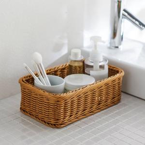 バスケット かご 洗える ラタン調 収納バスケ...の詳細画像2