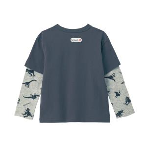 tシャツ 長袖 トップス カットソー 子供 キ...の詳細画像2