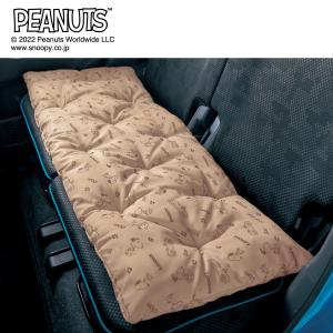カーシート PEANUTS スヌーピー 撥水 カーシートクッション