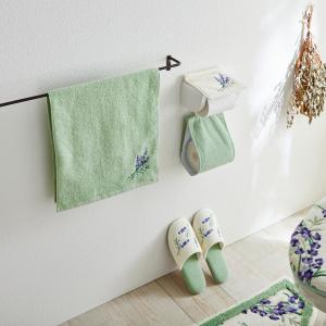 トイレットペーパーホルダーカバー トイレ用品 ラベンダー柄