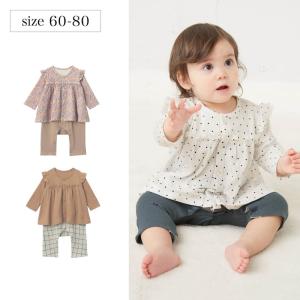 ロンパース 赤ちゃん ベビー ベビー服 前開き ...の商品画像