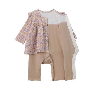 ロンパース 赤ちゃん ベビー ベビー服 前開き...の詳細画像5