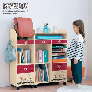SNOOPY（スヌーピー） ランドセル収納ワゴン「スヌーピー」 E