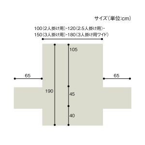 ソファーカバー ソファカバー 洗える 3人掛け...の詳細画像3