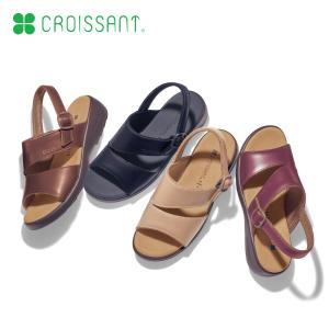 CROISSANT 本革サンダル S／21.5〜22cm M／22.5〜23cm L／23.5〜24cm LL／24.5〜25cm｜bellemaison