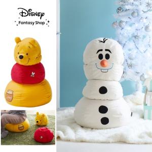 プーさん ぬいぐるみ 雪だるま付き 約60cm くまのプーさん ぬいぐるみクッション くまのプーさんH Mocchi style