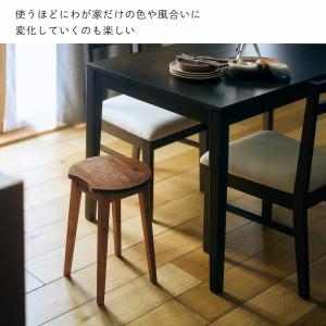 スツール 丸椅子 木製 椅子 サイドテーブル ...の詳細画像4
