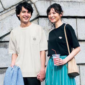 Tシャツ 半袖 トップス ユニセックス 男女兼用 ちびかお ルーズフィット 大きめ Disney ディズニー ワンポイント ポケット ペア SS S M L LL 3L おしゃれ｜ベルメゾン Yahoo!ショッピング店