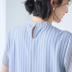 ブラウス トップス 半袖 レディース 女性 サ...の詳細画像5