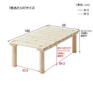 すのこベッド シングル スノコベッド すのこ ...の詳細画像4