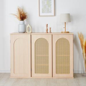 チェスト収納 タンス 棚付き 箪笥リビング収納チェスト LEDライト付き