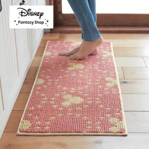 キッチンマット 45×120 マット ラグ ラグマット キッチン 台所 エリアマット エリアラグ シンプル ずれにくい おしゃれ Disney ディズニー キャラクター