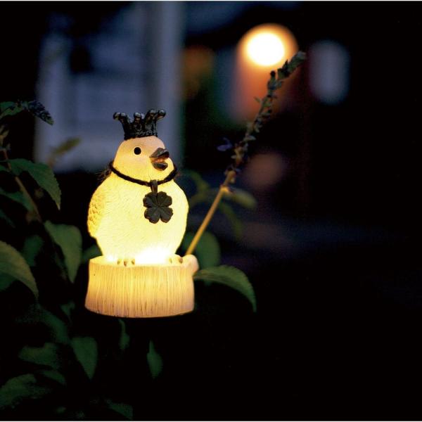 ほっこり灯る動物たちのソーラーライト