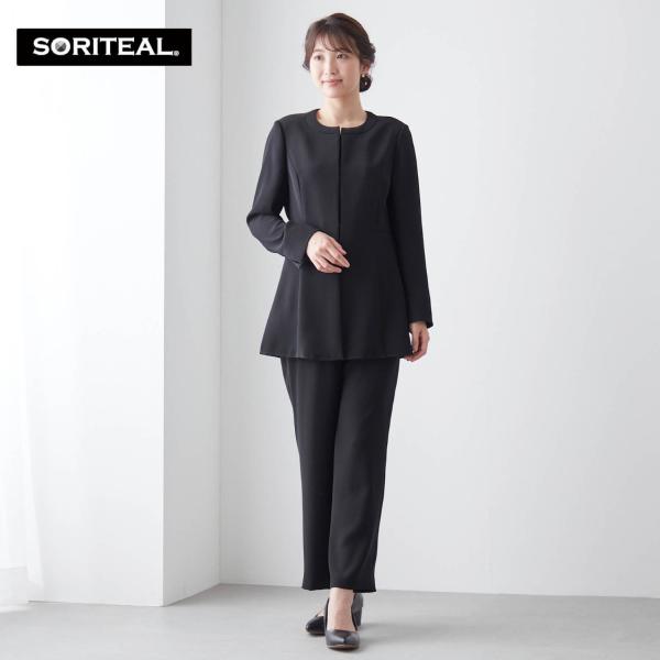 卒業式 母 服装 スーツ パンツスーツ レディース ジャケット パンツ セット レディースパンツスー...