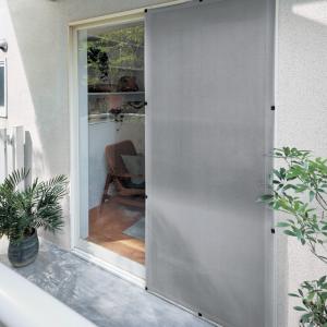 網戸 遮熱網戸 あみど バルコニー 目隠し網戸 遮熱あみど 貼る DIY 窓に貼る 網戸に貼る 遮熱 暑さ対策 冷却グッズ マイナス18度 1本