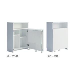 ラック デスク チェスト 収納ラック pcデス...の詳細画像2