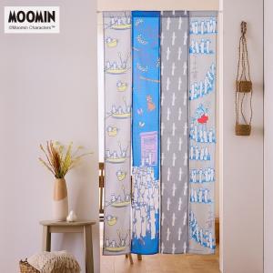 暖簾 のれん 間仕切りカーテン カーテン 4連のれん ムーミン MOOMIN キャラクター リビング ダイニング 廊下 おしゃれ 85×180cm