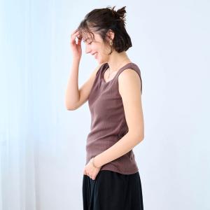 ブラタンクトップ レディース インナー 肌着 ...の詳細画像2