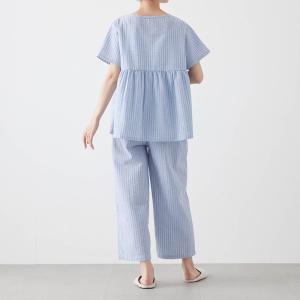 パジャマ レディース 半袖 ルームウェア 夏パ...の詳細画像3