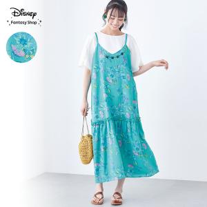 ワンピース キャミワンピ レディース ワンピ ロングワンピース ディズニー Disney キャラクター レディースワンピース キャミソールワンピース おしゃれ