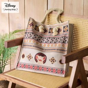 トートバッグ トート バッグ カバン かばん ファッション雑貨 レディーストート ディズニー Disney モアナと伝説の海 雑材風素材 キャラクター おしゃれ