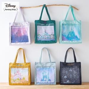 トートバッグ トート バッグ カバン かばん 推し活バッグ ディズニー Disney キャラクター クリア窓 プリンセス カチューシャホルダー付き おしゃれ