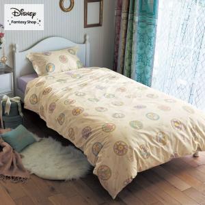 Disney ディズニー 綿素材を使用した掛け布団カバー・枕カバー２点セット「プリンセス」