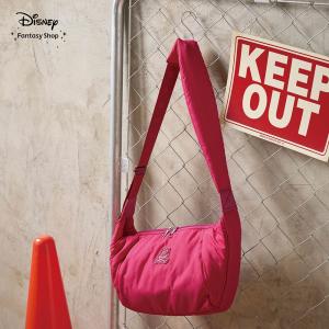ショルダーバッグ レディース ショルダー バッグ カバン かばん ディズニー Disney ワッペン キャラクター ロッツォ 軽量 ラウンド型 おしゃれ