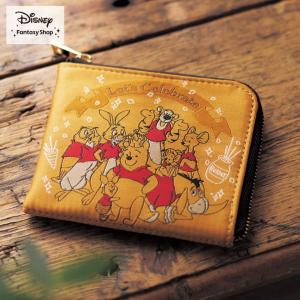 財布 サイフ ミニ財布 コンパクト財布 ファッション雑貨 レディース ジャカード織り ディズニー Disney キャラクター くまのプーさん おしゃれ