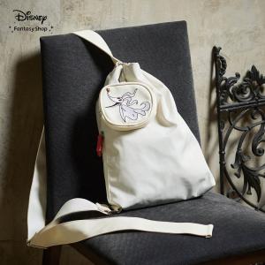 ショルダーバッグ ボディバッグ バッグ カバン かばん ディズニー Disney キャラクター ゼロ ミニポーチ付き 刺繍デザイン 2WAY カジュアル おしゃれ